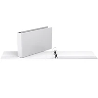 Davis Group Easyview Premium, Angle D Ring, Customizable, 11 x 17 inch, Spreadsheet View Binder, 2 Pack, 2"
