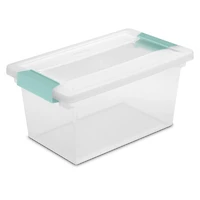 Boîte transparent de taille moyenne à clip de Sterilite 1 pièce