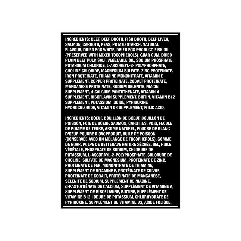 Pure Balance Beef & Salmon Stew Tender Cuts in Gravy Wet Dog Food, 354 g Can