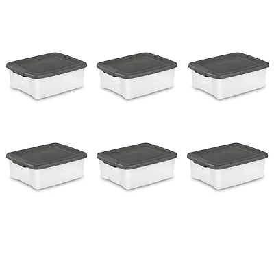 Sterilite 104 Liter ClearView™ Latch Wheeled Underbed Box