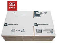 Seal-It Large Mailing Box 17.25 x 11.25 x 6 Inches, 25 Pack