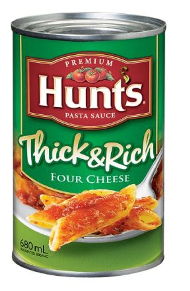 Hunt's® Four Cheese Thick & Rich Premium Pasta Sauce, 680 mL