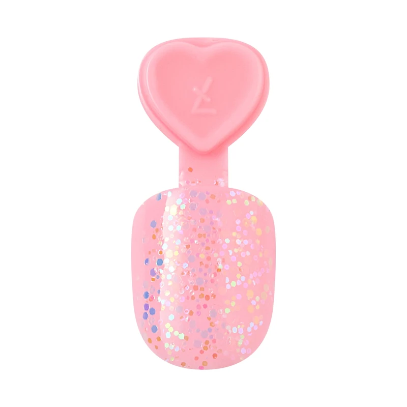 KISS imPRESS Enfants – Trop Framboise, Rose, Squoval, Ongles pour enfants, 20 unités