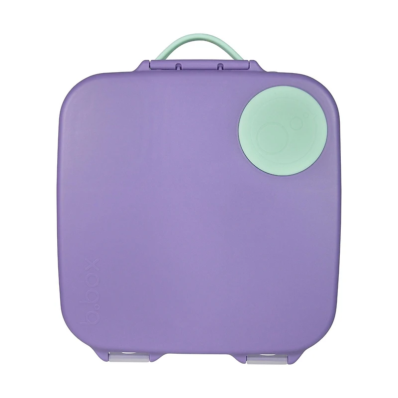 b.box - 5-Compartment Bento Style Lunch Box for Kids, Toddlers, Children, BPA-Free Food Storage Container with Cooler Pack, ON-The-GO Food Box with Handles Included Custom Divider
