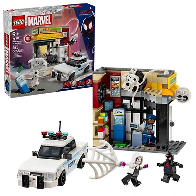LEGO Super Heroes Marvel Spider-Verse : Miles Morales contre la Tache 76311 Ensemble de construction (375 pièces) Comprend 375 pièces, 9+ ans