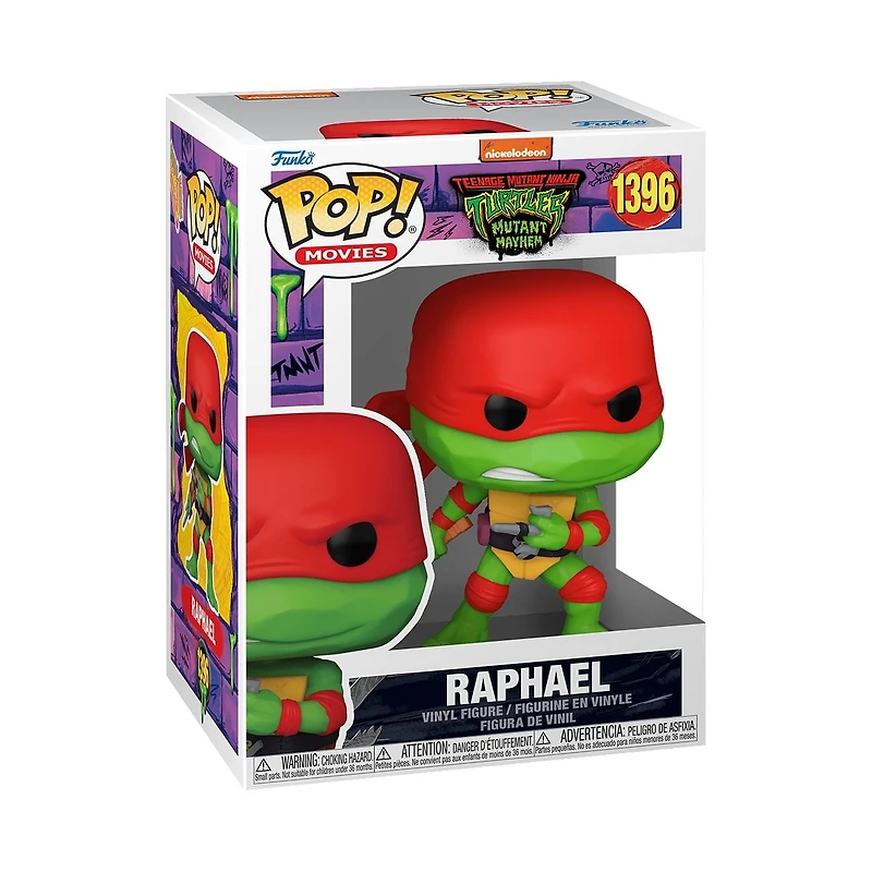 Funko POP Movies: Teenage Mutant Ninja Turtles: Mutant Mayhem - Raphael Vinyl Figure