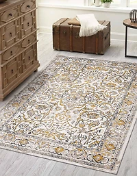 ECARPET Washable Oriental Area Rug & Runner for Kitchen, Bedside, Living Room, Bedroom, Hallway