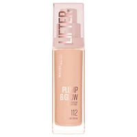 Maybelline New York Lifter Plump & Glow Skincaring Foundation, Radiant Finish, 30 ml