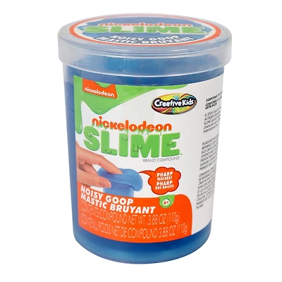 Slime bruyant et gluant de Nickelodeon - Bleu