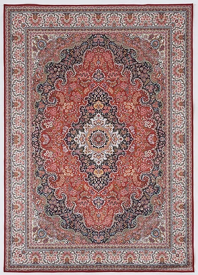 Emerald Ritchie Blue & Ivory 3'3" x 5' Accent Rug