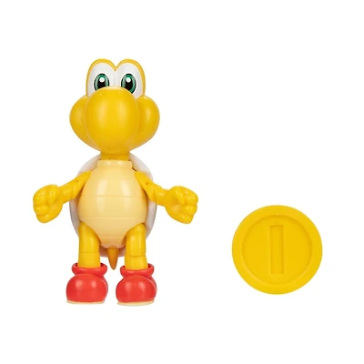 Figures 4 pouces du Monde de Nintendo - Koopa Rouge avec pièce