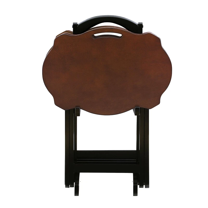 Lando Tray Table Set, Black
