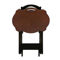 Lando Tray Table Set, Black