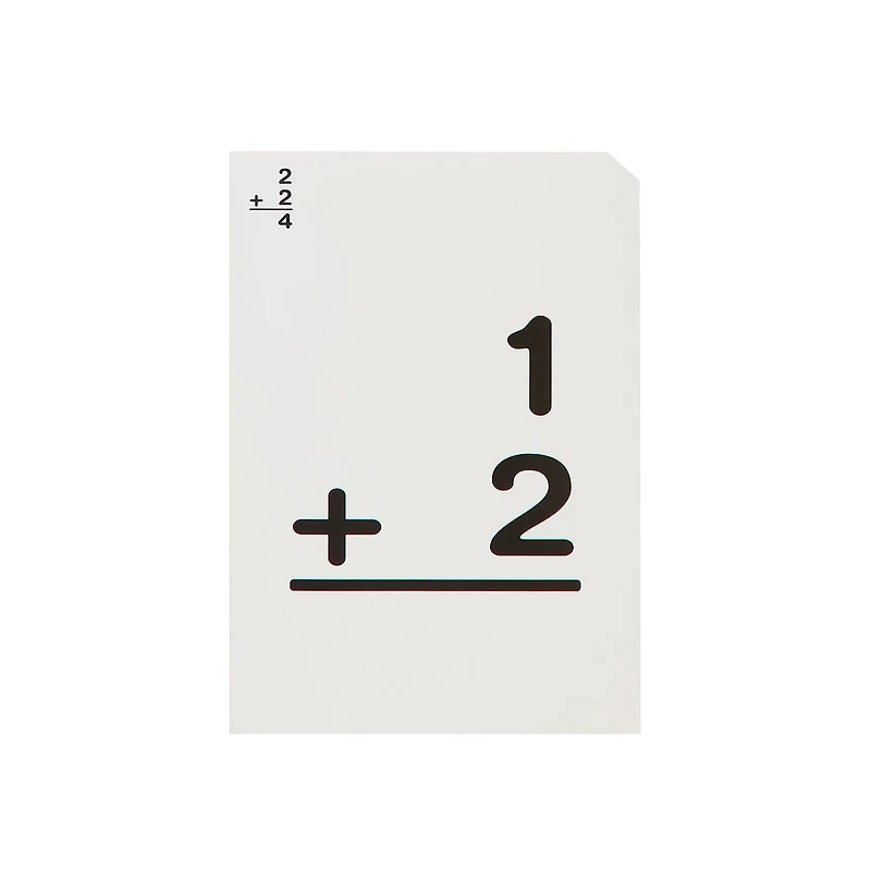 Addition Flashcards,  Math Learning Aid, Flashcards