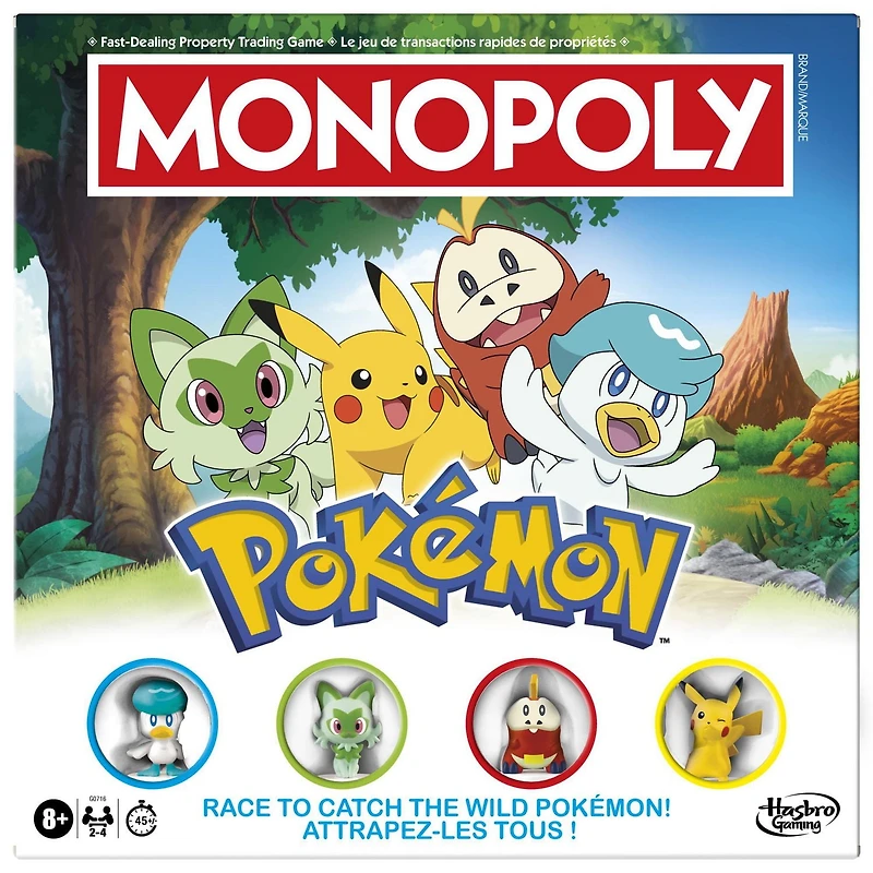 Monopoly Pokémon Edition Board Game, MONOPOLY POKEMON