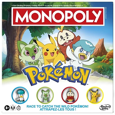 Monopoly Pokémon Edition Board Game, MONOPOLY POKEMON