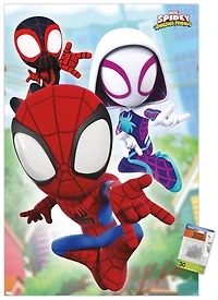 Marvel Spidey and His Amazing Friends - Webs Wall Poster, 22.375" x 34"