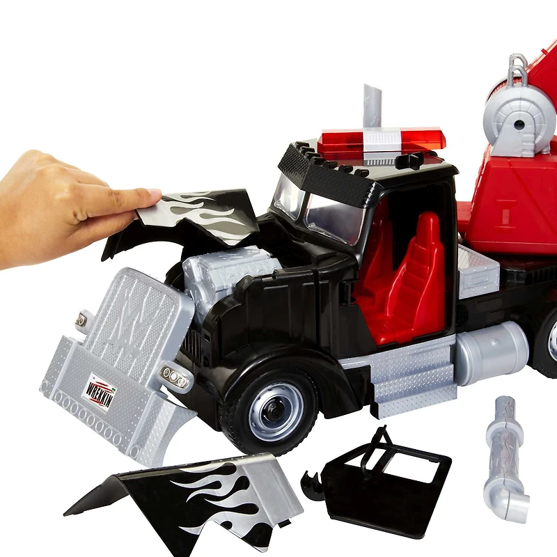 WWE Action Figure Vehicle Wrekkin Rampage Rig Truck