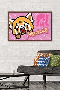 Aggretsuko - Horns Wall Poster, 14.725" x 22.375"