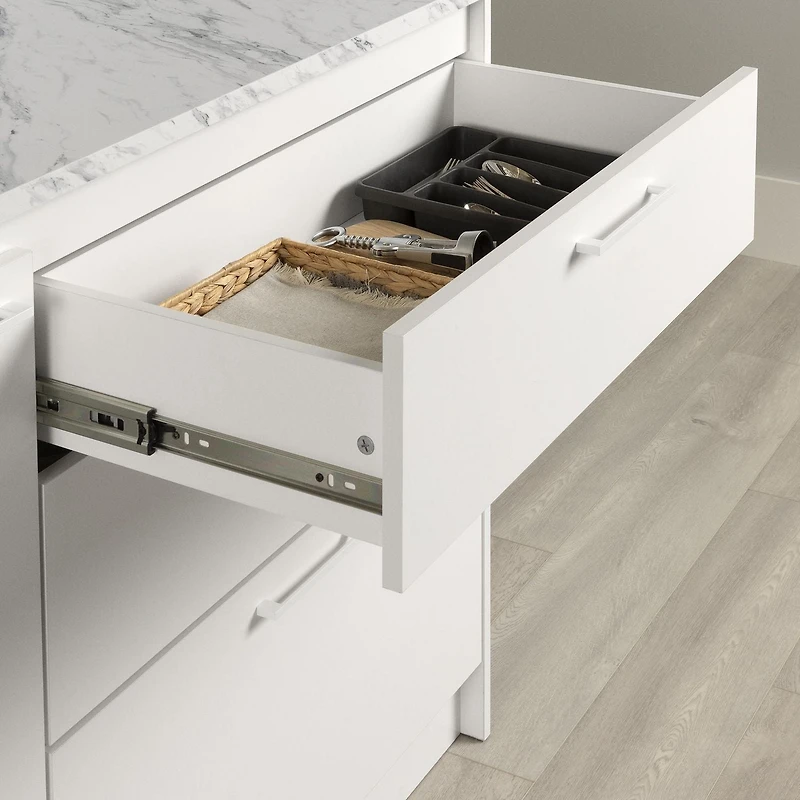 Southshore Myro Kitchen Island with Door and Drawers
