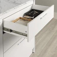 Southshore Myro Kitchen Island with Door and Drawers