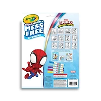 Crayola Color Wonder Mess-Free Metallic Paper & Markers Kit, Spidey & Friends, Mess-free colouring