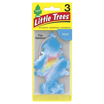 LITTLE TREES air freshener Fire Rainbow 3-Pack LT Fire Rainbow 3-Pack