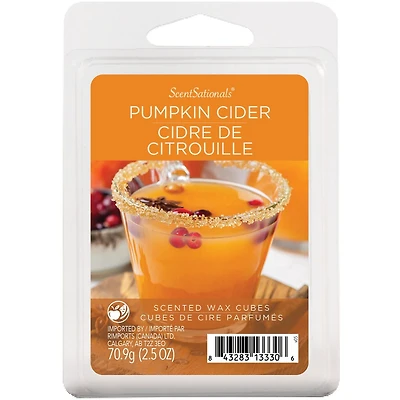 Cubes de cire parfumée ScentSationals - Cidre à la citrouille