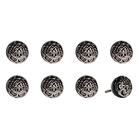 KNOB-IT VINTAGE HANDPAINTED CERAMIC KNOBS (8 Pack) K000001