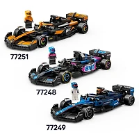 LEGO Speed Champions Mercedes-AMG F1 W15 Race Car Toy - Building Set For Kids, Boys & Girls, Ages 10+ - Toy Car for F1 Fans - Gift Idea for Birthday - 77244, LEGO Mercedes-AMG F1® W 77244