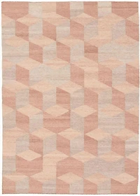 ECARPETGALLERY Tapis Fait à la Main pour Salon, Salle à Manger et Chambre à Coucher Transitionnel Collection Organique & Pure 5'1" x 8'1" en Gris