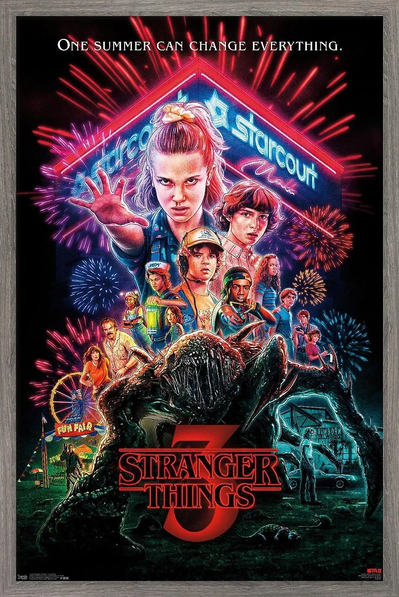 Netflix Stranger Things : Saison 3 - Une feuille