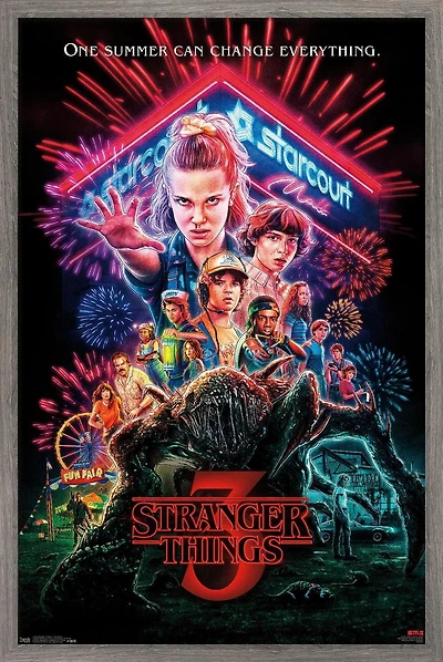 Netflix Stranger Things : Saison 3 - Une feuille
