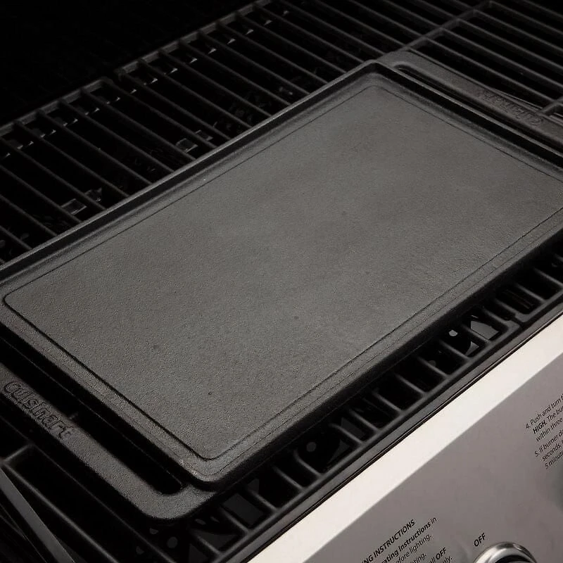 Cuisinart Grill/Crêpière en Fonte Réversible