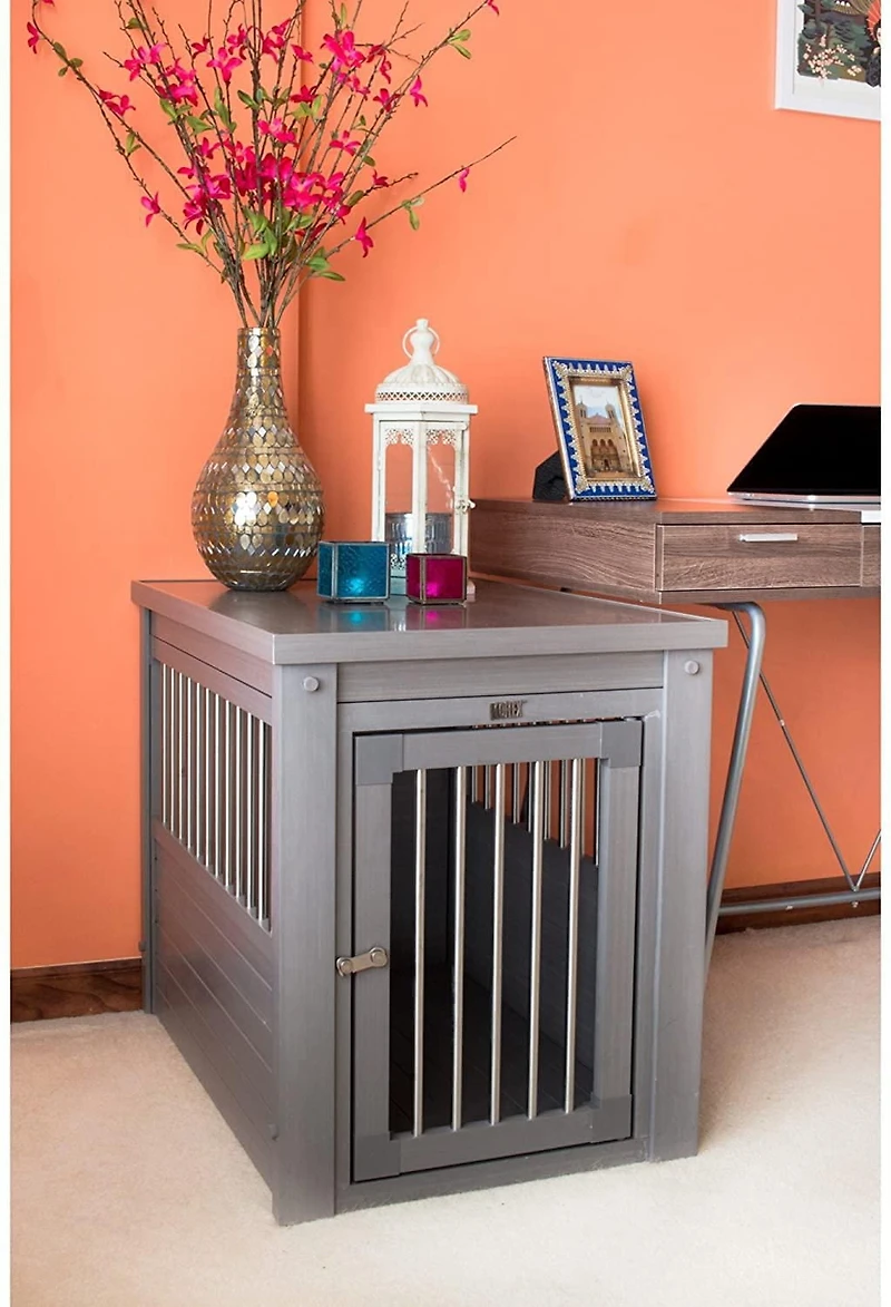 NewAge Habitat N Home Innplace Pet Crate with Metal Spindles