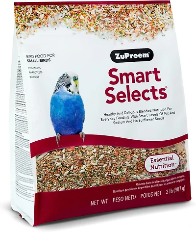 Zupreem Smart Select Small Bird Food