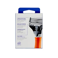 Harry's Original Blades - Men's Razor Refill Pack for Smooth Shaving - Razor Head Replacement - Five Sharp Blades - Flexible Hinge - Moisture Strip - Precision Trimmer - 4 Count