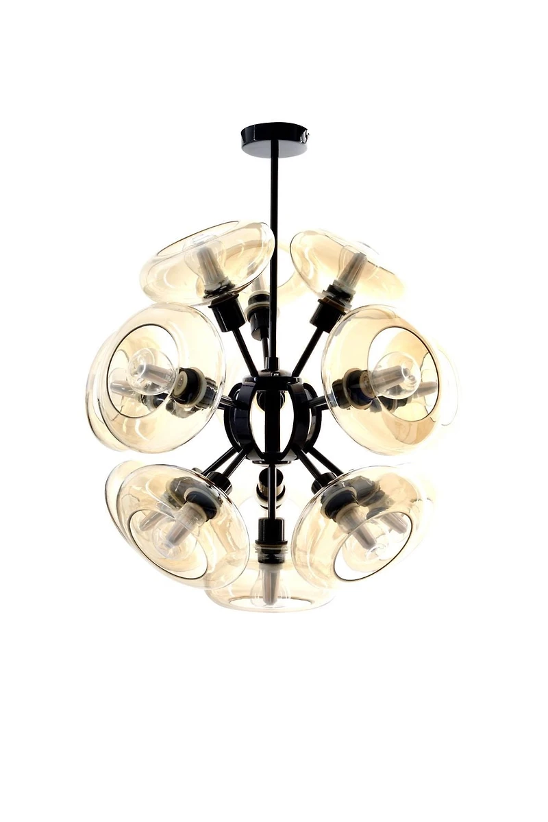 GORGEOUS DANDELION SHAPED CHANDELIER WITH 14 LED BULBS
