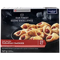 Saucisses fumées au parmesan en pâte feuilletée Notre Excellence 527 g