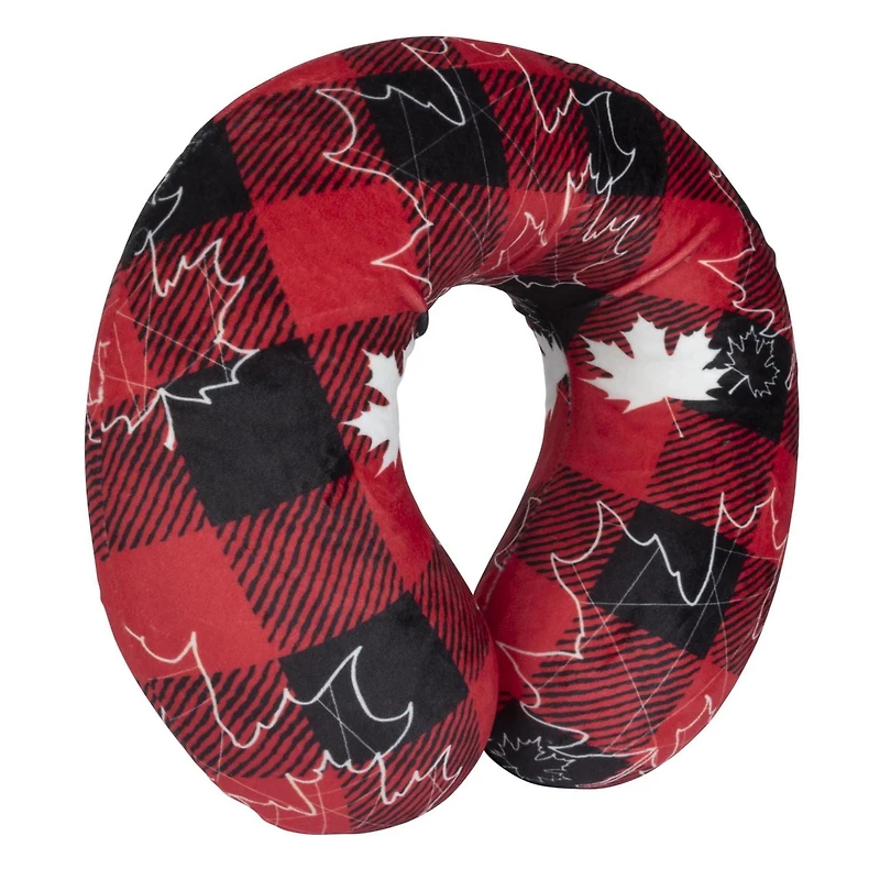 Northern Traveller Neck Pillow Canada Print