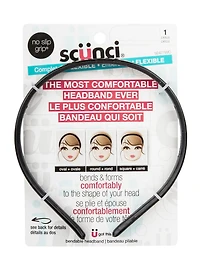 Scünci The Most Comfortable Headband, Ever!, 1Pk  Bendable Headband