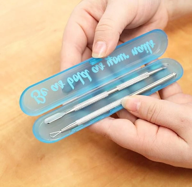 Trousse d’outils pour enlever le vernis en gel par trempage Onyx Professional avec étui d’entreposage, 3 pièces Trousse de trempage, 3 pièces