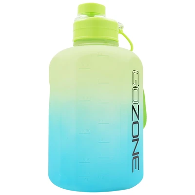 GoZone Pichet à Bouteille d'eau, Pichet à eau de Sport d'un Demi-gallon avec Poignée de Transport, Multicolore, 74 oz