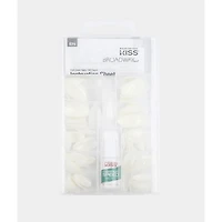 Kiss 100 faux ongles - Longs, modèle Stiletto Allure et longueur parfaites.