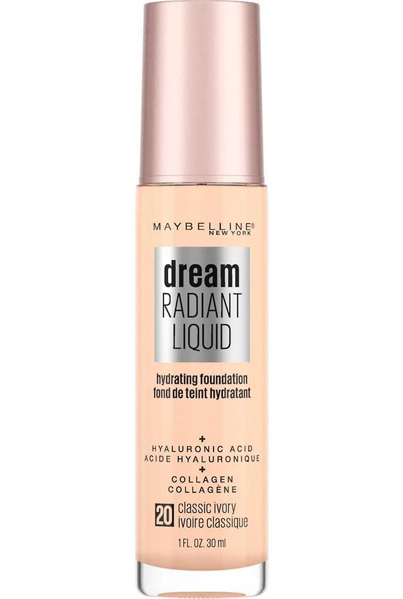 Radiant Liquid Medium Coverage Hydrating Foundation, Coverage foundation for normal to dry skin