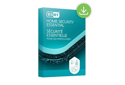 ESET Home Security Essential - 3 Device, 1 Year [Digital Code]