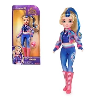 Unicorn Academy, Poupée Isabel avec cheveux méchés, 5 accessoires et un accessoire de coiffure, 24 cm, poupées et licornes pour filles à partir de 4 ans