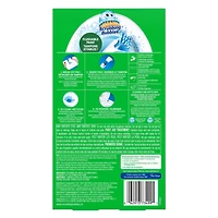 Scrubbing Bubbles Brosse Fraîcheur Toilette, Recharges jetables dans les toilettes, parfum Agrumes, 12 tampons