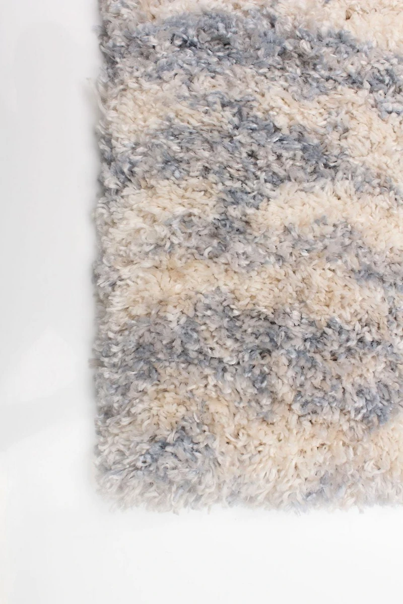 ECARPET Tapis Abstrait à Poils Longs, Tapis Moelleux pour Chambre à Coucher, Collection Larissa Ultra Douce et Pelucheuse
