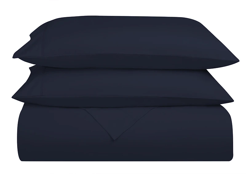 Swift Home Basic 4-Piece Queen Size Sheet Set, Ultra Soft, Deep Pocket, Easy Care Bedding Set, Navy